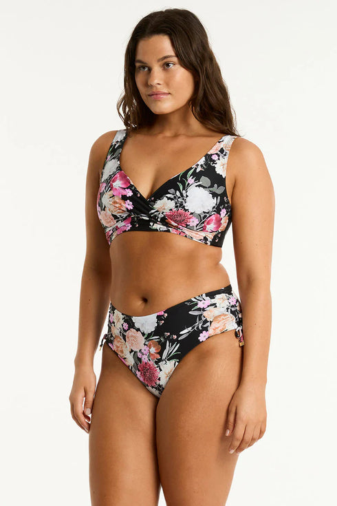 Sea Level Belle Cross Front Multifit Top